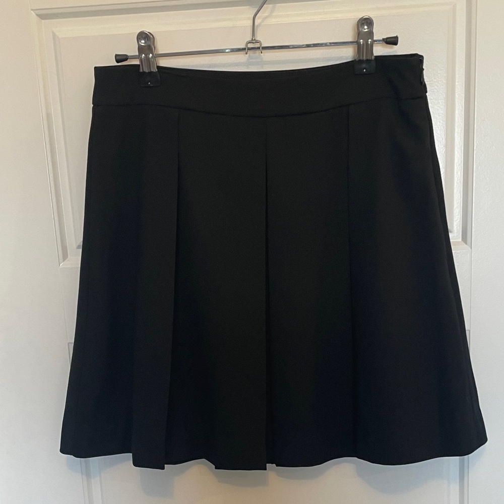 CeCe Black A-Line Skirt